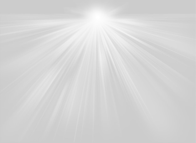 Rayos de luz blanca brillante fondo abstracto