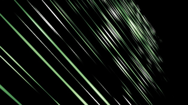 rayos de neón brillantes sobre un fondo negro fondo de neón abstracto