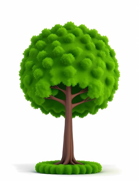 Árbol en 3D