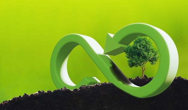 Árbol conceptual de RSC con economía circular