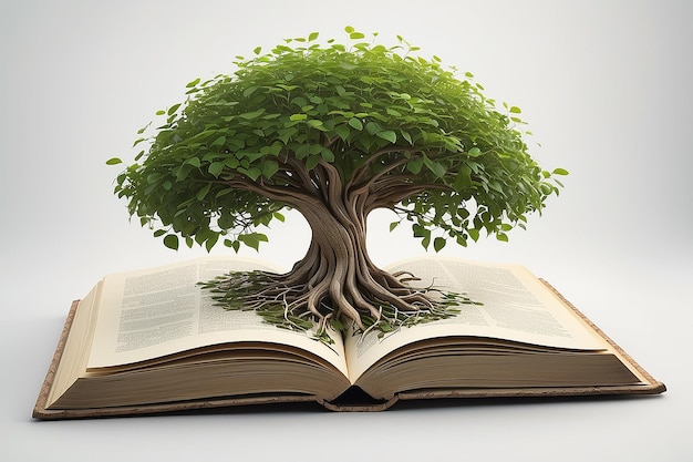 Árbol del conocimiento que crece fuera del libro