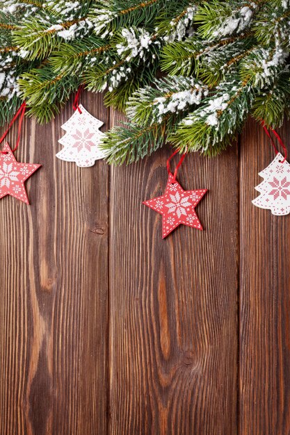 Árbol de Navidad con decoración