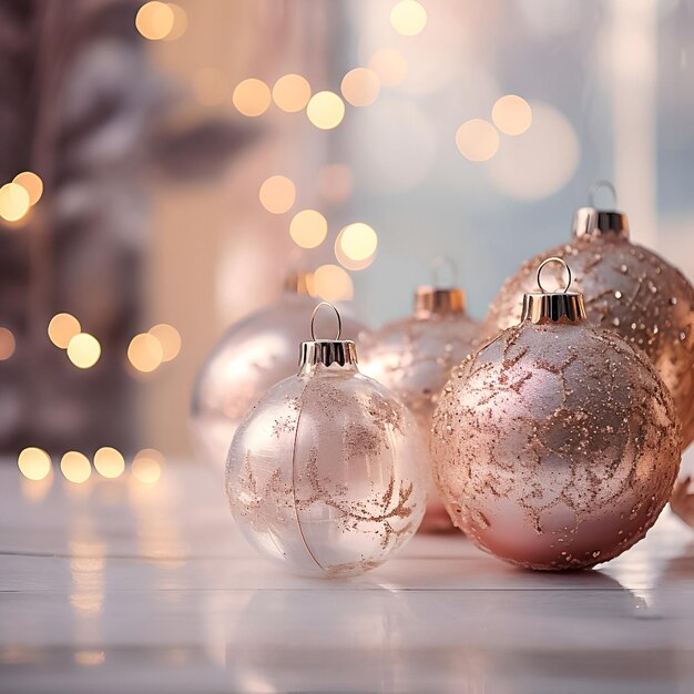 Árbol de Navidad y decoraciones