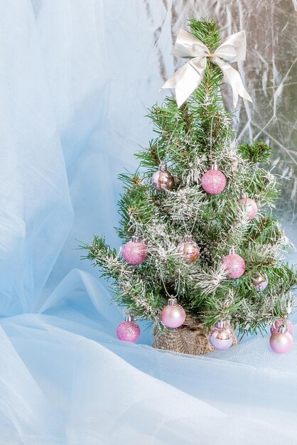 Árbol de Navidad decorado