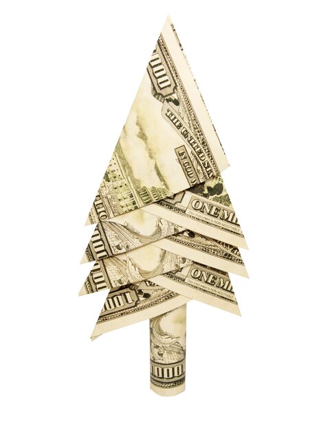 Árbol de Navidad de dólar