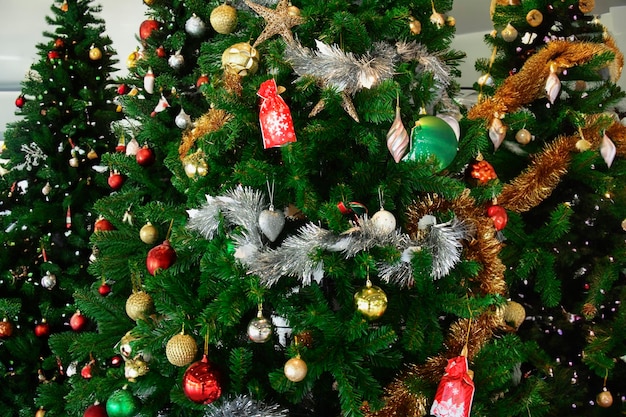 Árbol de Navidad para el festival de Navidad.