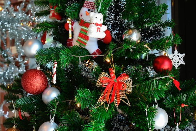 Árbol de Navidad para el festival de Navidad.