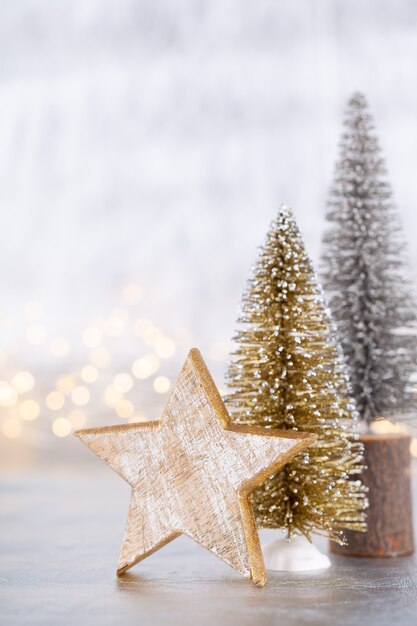 Árbol de Navidad en plata