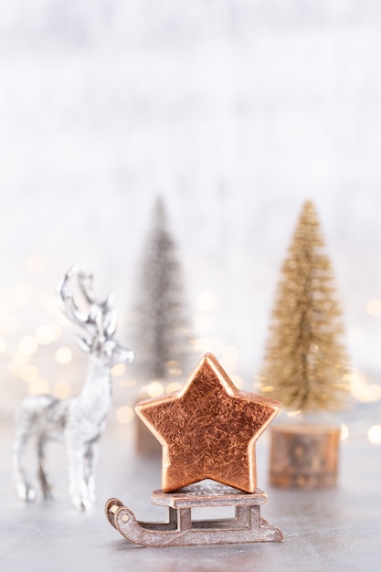 Árbol de Navidad en plata