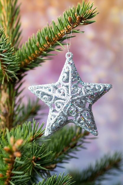 Árbol de navidad, tarjeta de felicitación