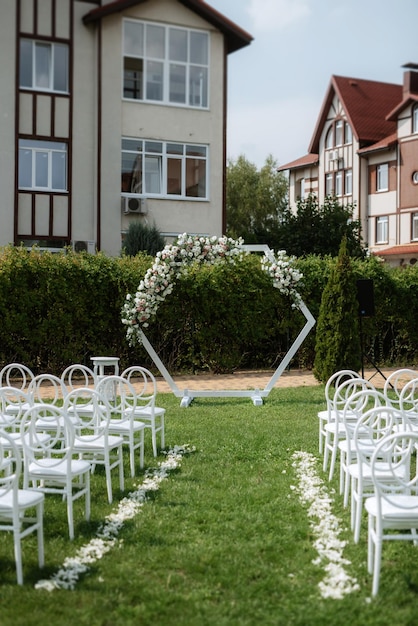 Área de ceremonia de boda