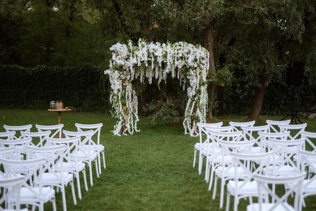 Área de ceremonia de boda