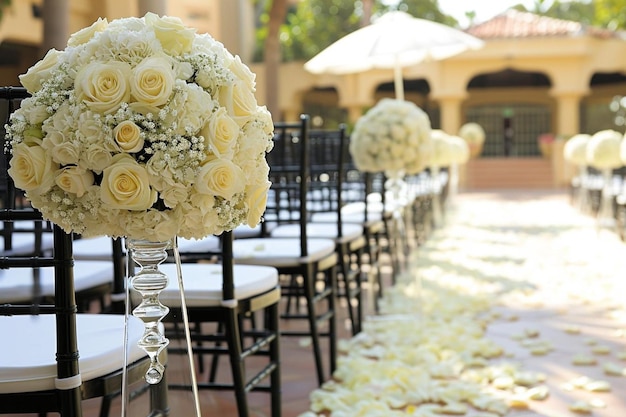 Área de la ceremonia de bodas