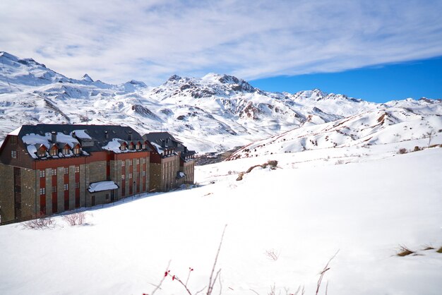 Área de esquí de Formigal en Huesca Pirineos España