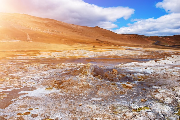 Área geotérmica Hverir Islandia