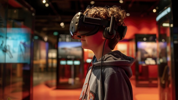Realidade Virtual para Crianças de 10 Anos Explorando o Excitante Mundo da Tecnologia através de Experiências Imersivas