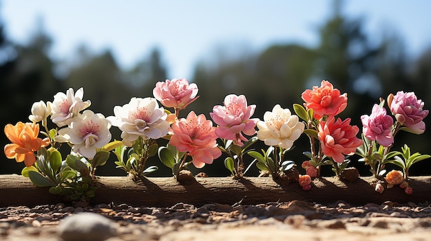 Realistic_flowery_shrub_row_foreground_cutout_transp