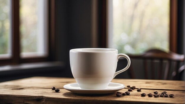 realistische Kaffeekuppen-Hintergründe Foto