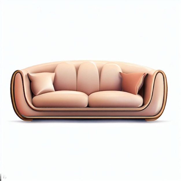 realistische Sofa-Designs