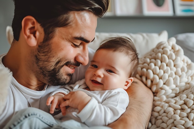 Realistische Vatertag-Promotion in den sozialen Medien