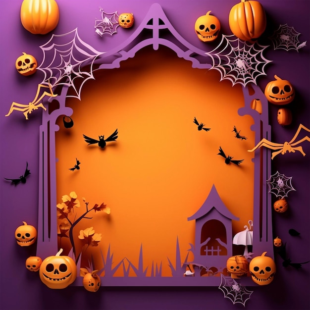 Realistischer Halloween-Hintergrund