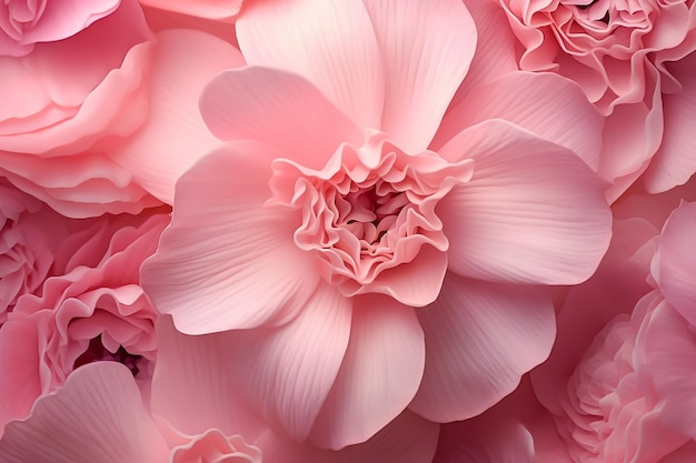 Realistischer rosa Blütenhintergrund