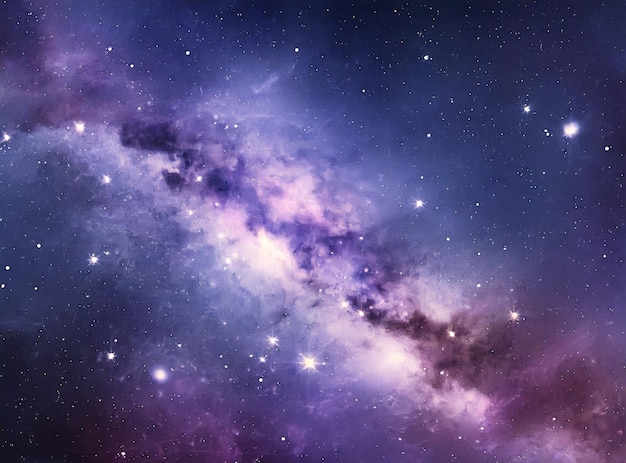 Realistischer Weltraum-Galaxie-Hintergrund