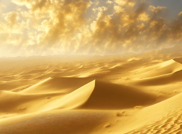 Realistischer Wüsten-Sand-Hintergrund