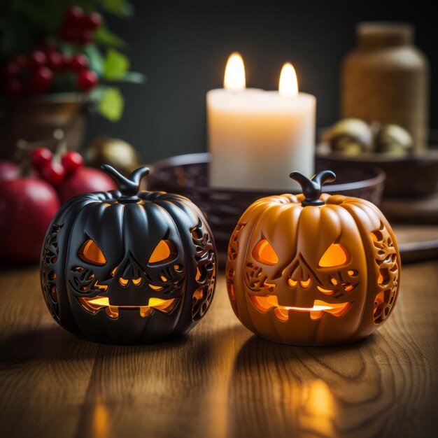 Realistisches Halloween-Kunstdesign