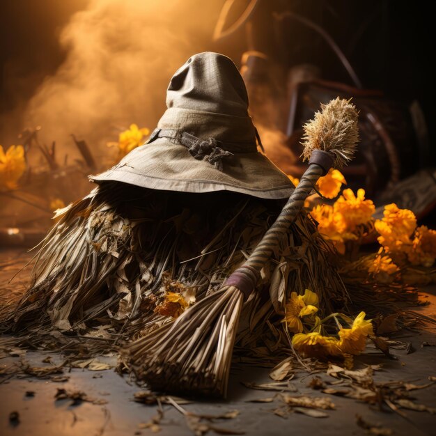 Foto realistisches halloween-kunstdesign