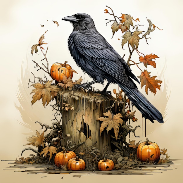 Realistisches Halloween-Kunstdesign