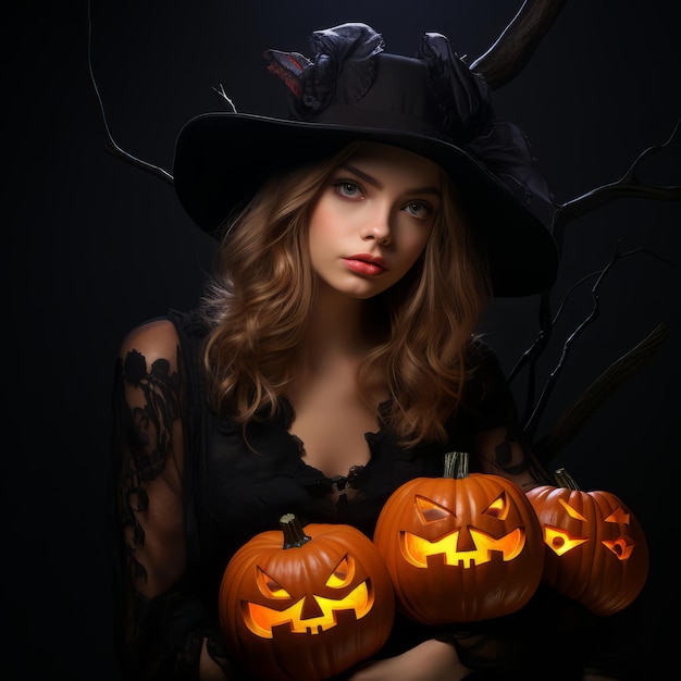 Realistisches Halloween-Kunstdesign