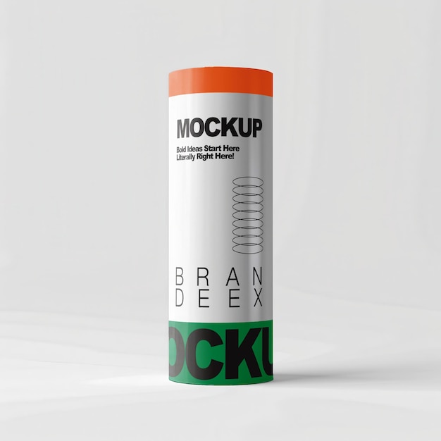 Realistisches Mockup für Werbung und Branding