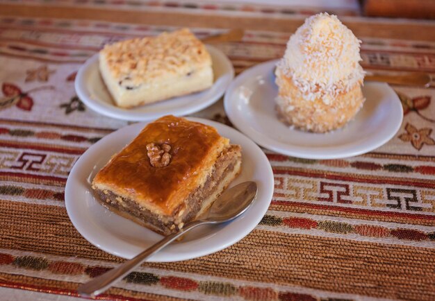 Rebanada de crema pastelera de vainilla