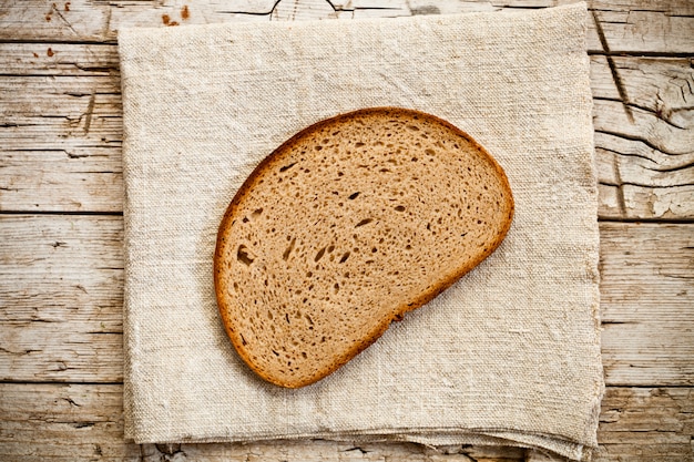 Rebanada De Pan De Centeno