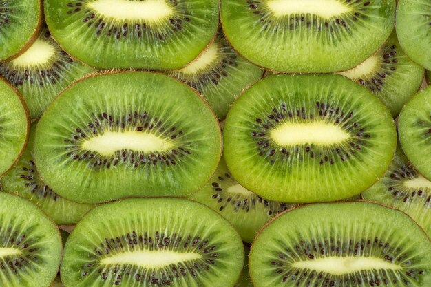 Rebanadas de kiwi