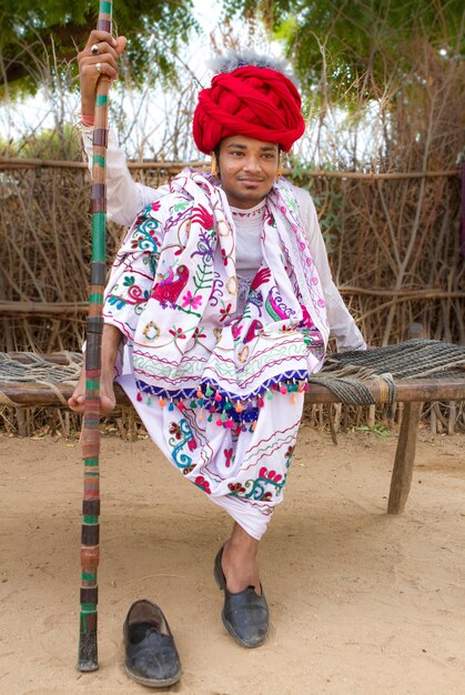 Rebari, landbevölkerung von rajasthan, indien