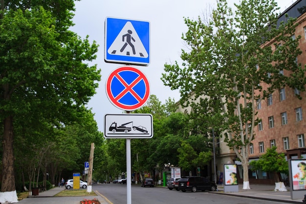 Reboque sem sinal de estacionamento