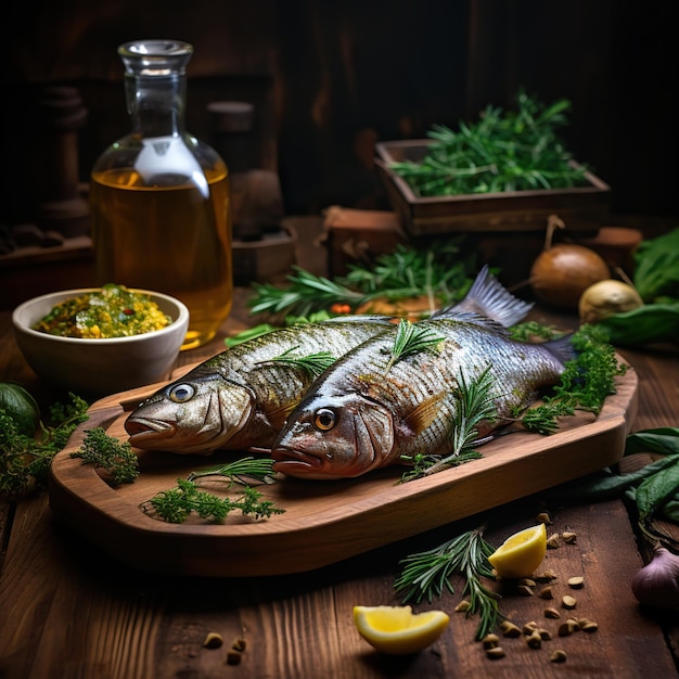 receita de alimentos para peixes frescos