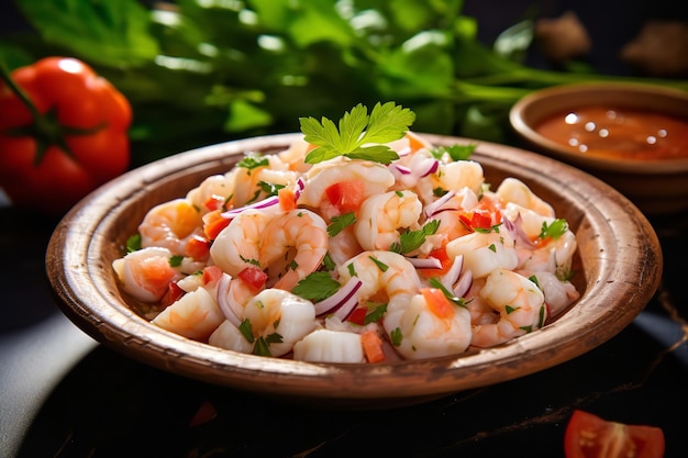 Receita Mexicana de Ceviche