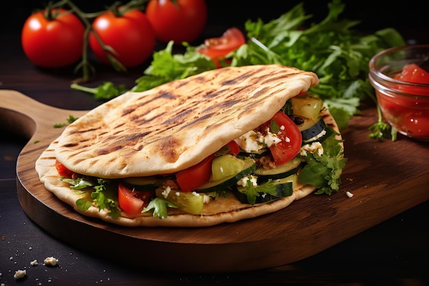 Receta de cena de pita