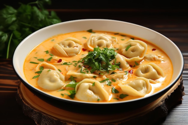 Receta de cena de sopa de tortellini