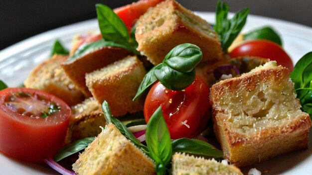 Receta de ensalada de Panzanella para los días de verano