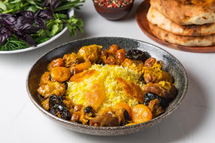 Receta de plato negro y pescado con verduras Bacalao frito tailandés moderno filete de pescado crustáceo mariscos