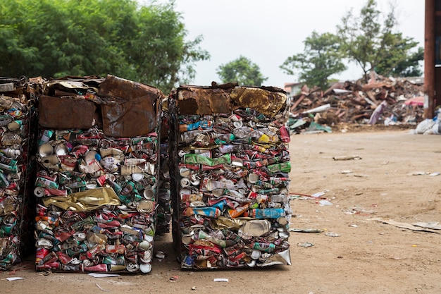 reciclagem de alumínio na fábrica