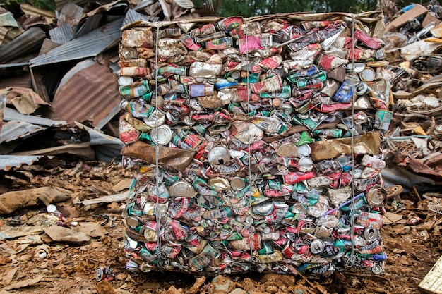 reciclagem de alumínio na fábrica