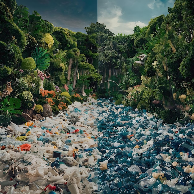 El reciclaje verde y salvar nuestro planeta y el medio ambiente de la Tierra Día de la Tierra para carteles pancartas impresiones web