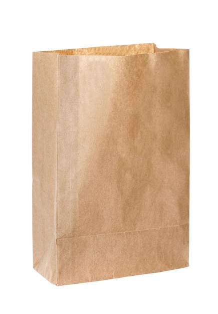 Reciclar bolsa de papel marrón