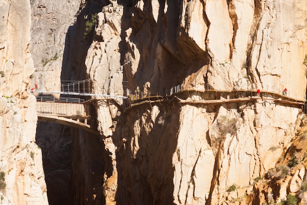 Foto reconstrução de camino del rey