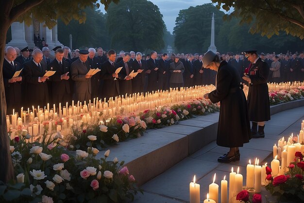 Foto recordando su sacrificio